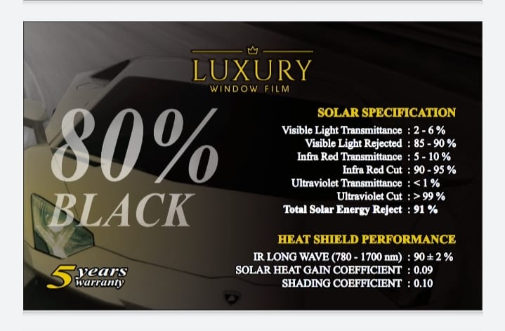 Luxury Black 80%