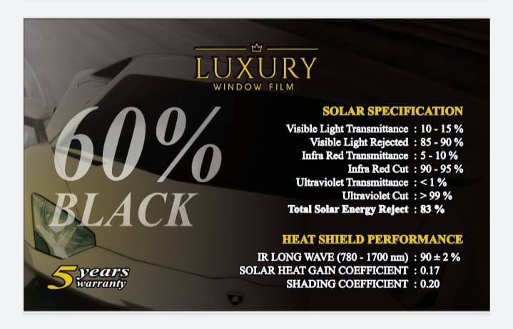 Luxury Black 60%